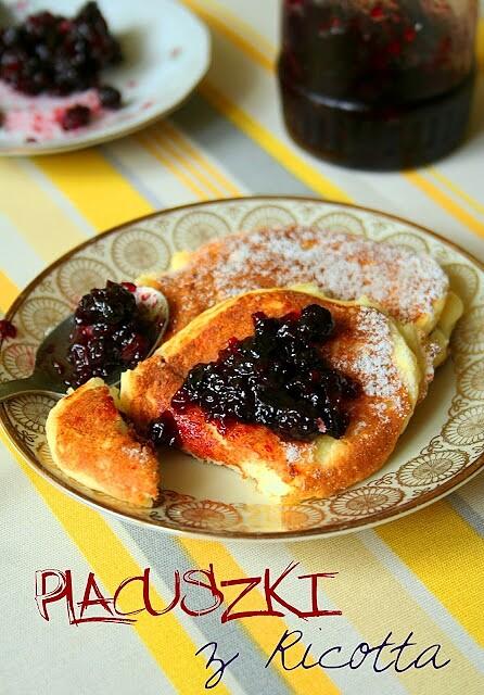 Placuszki z sera ricotta