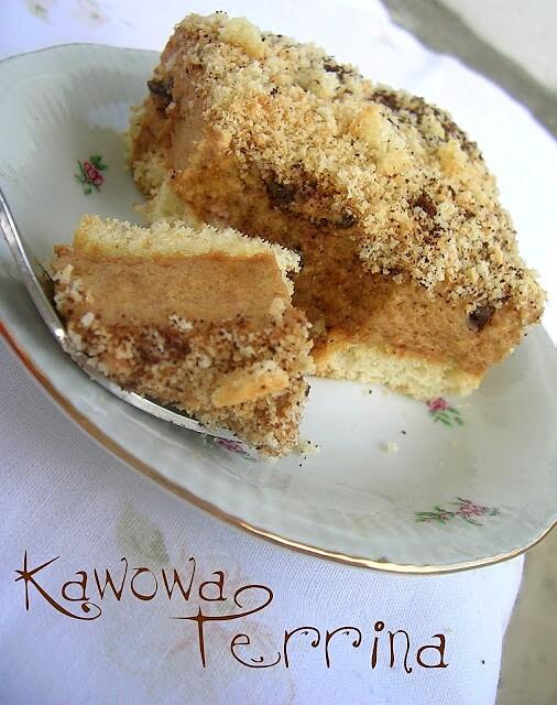 Terrina z kawą i gorzką czekoladą