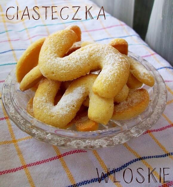 Włoskie maślane ciasteczka z mąką kukurydzianą