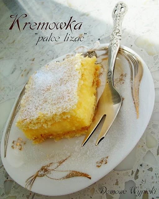Kremówka palce lizać