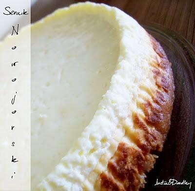 Sernik nowojorski - przepis na cheesecake z digestive