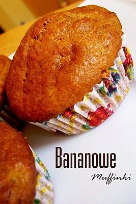 Muffinki bananowe