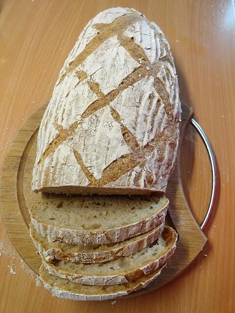 Pain au Levain z mąką razową i żytnią