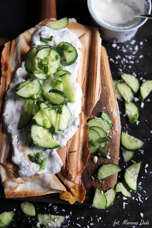 Quesadilla z jajkiem na śniadanie z tostera