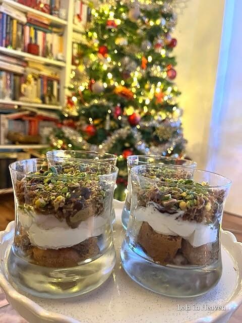 Tiramisu z kremem pistacjowym w stylu Dubai Chocolate