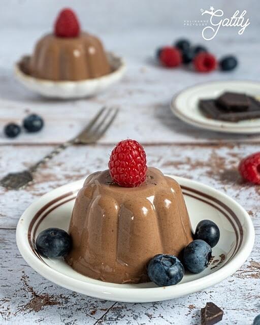 Czekoladowa panna cotta