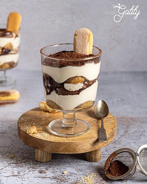 Tiramisu w pucharkach