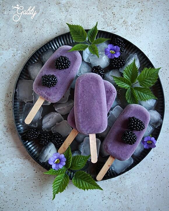 Lody z jeżyn