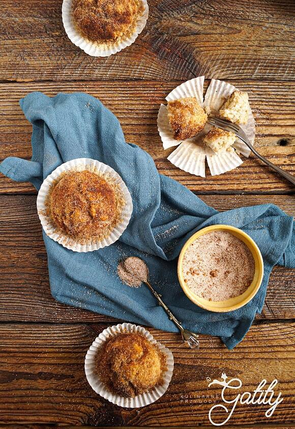 Muffiny jak pączki pieczone bez smażenia