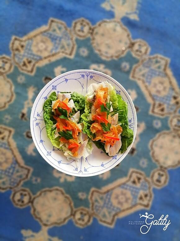 Śledzie w stylu kimchi