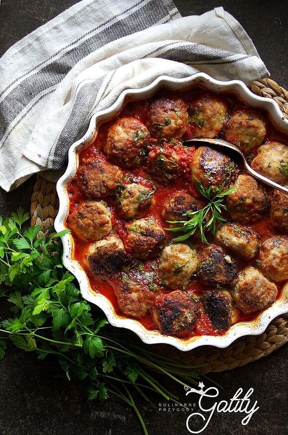 Arabskie pulpety pieczone