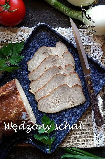 Schab wędzony z użyciem dymu w płynie