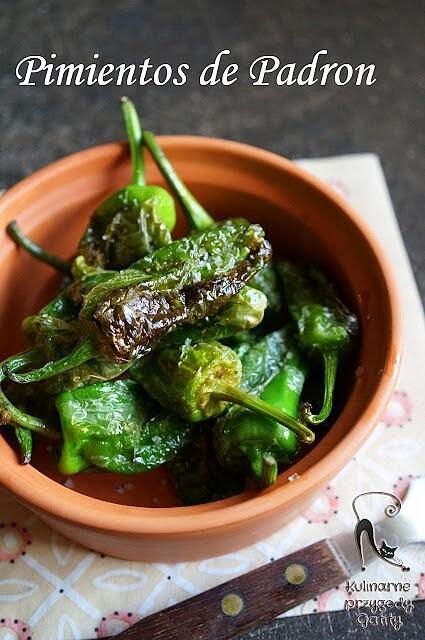 Pimientos de Padrón z Galicji