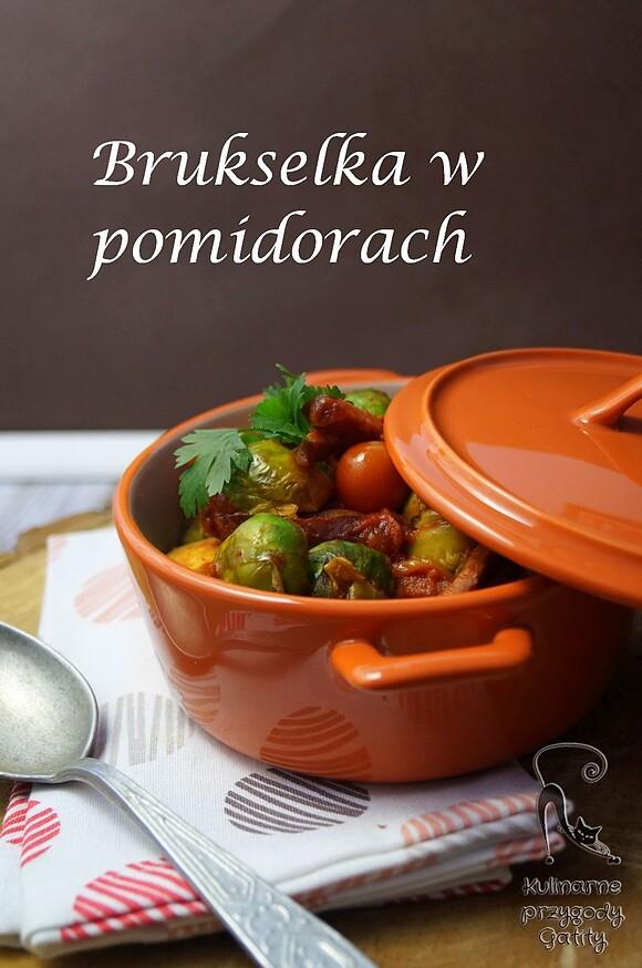 Brukselka duszona w pomidorach