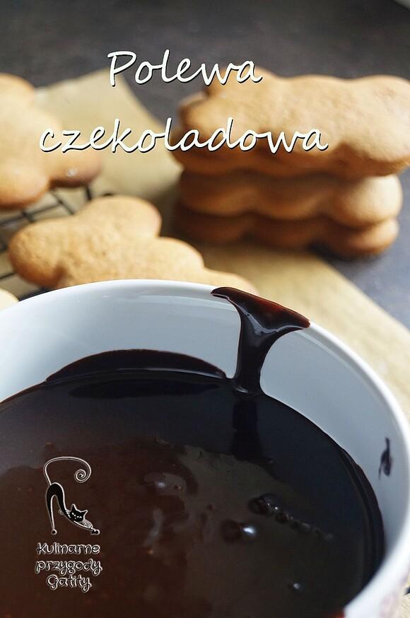 Domowa polewa czekoladowa z kakao