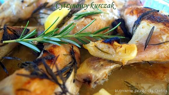 Cytrynowy kurczak z rozmarynem