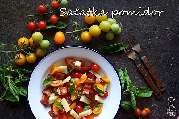 Letnia sałatka z pomidorów