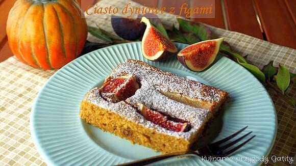 Ciasto z dyni, gruszki i figami