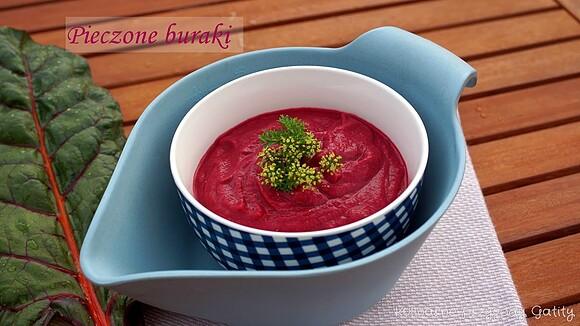Puree z pieczonych buraków