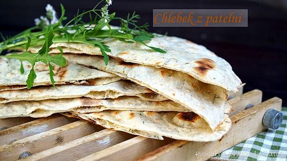 Flatbread chlebek z patelni