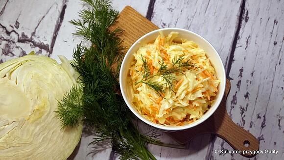 Sałatka coleslaw z kapusty