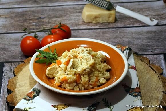 Risotto z kurczakiem