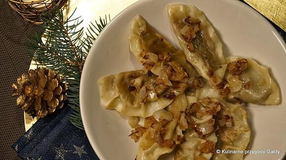 Pierogi z kapustą i grzybami