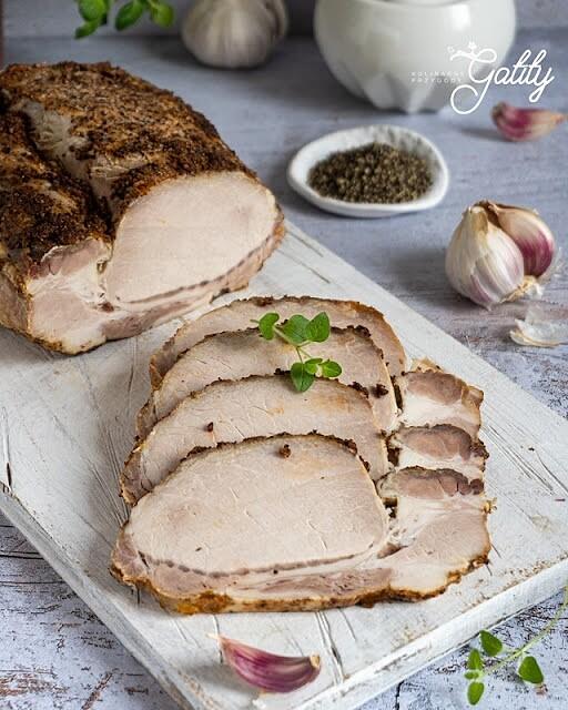 Schab pieczony w przyprawach
