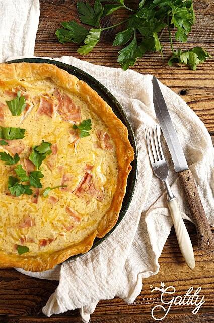 Tarta lotaryńska Quiche Lorraine