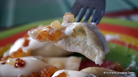 Ruskie pierogi z białym serem