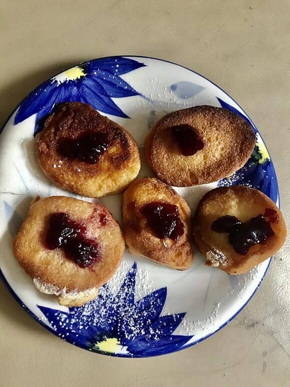 Mini omleciki biszkoptowe
