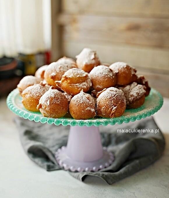 Mini pączki cytrynowe