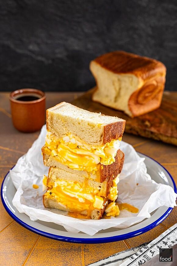 Tamago sando – japońska kanapka z pastą jajeczną