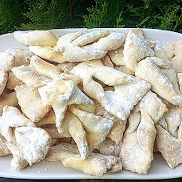 Pieczone faworki