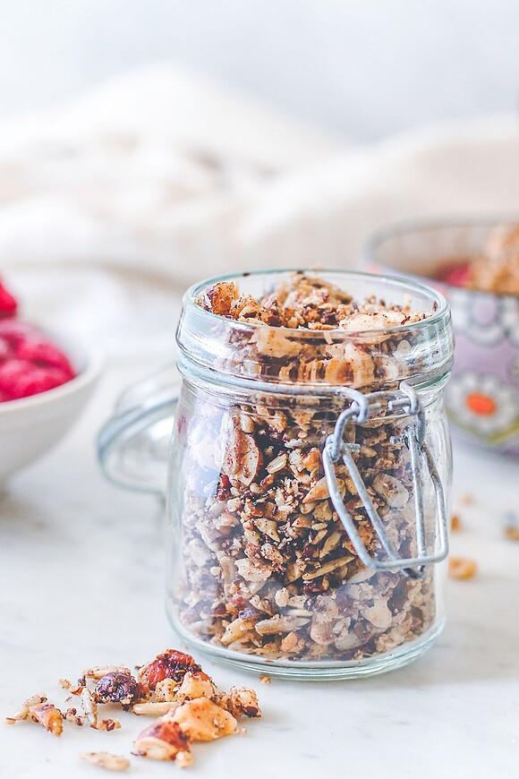 Ekspresowa domowa granola z patelni
