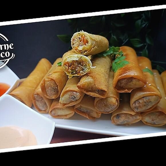 Sajgonki warzywne z tofu