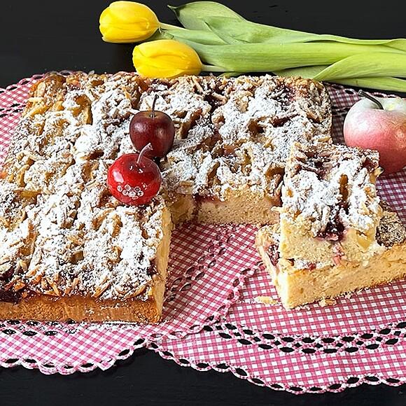 Jabłkowe ciasto kręcone