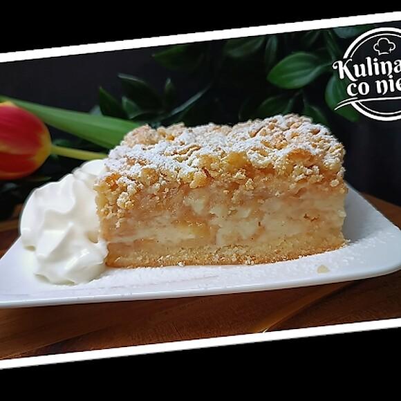 Szarlotka budyniowa