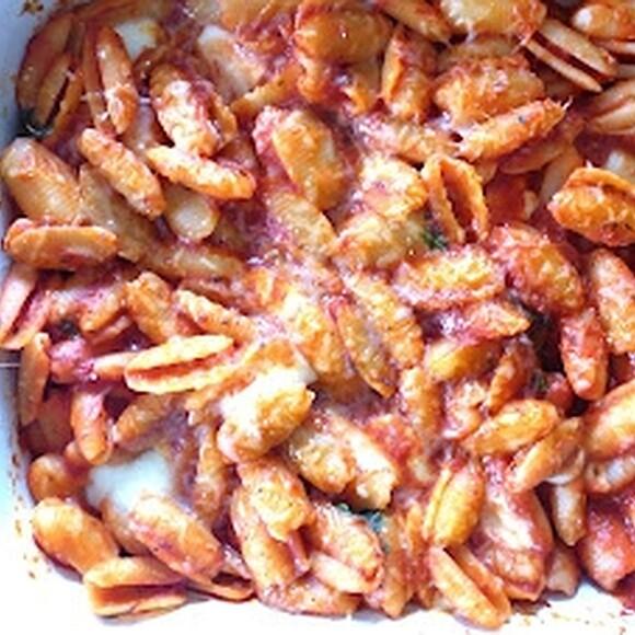 Gnocchi z sosem pomidorowym z mozzarellą