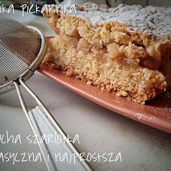 Krucha szarlotka klasyczna i prosta