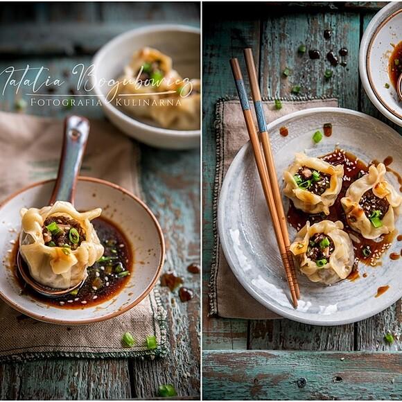 Pierożki dim sum z wołowiną