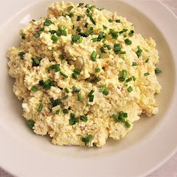 Pasta z twarogu i jajek