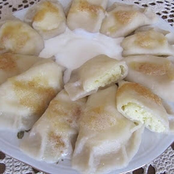 Pierogi z serem na słodko