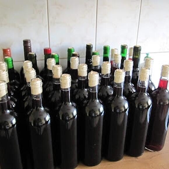 Wino z winogron domowe
