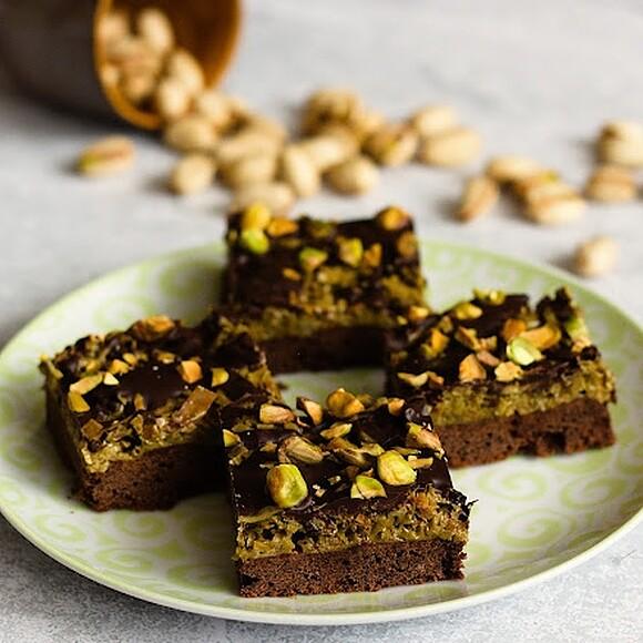 Dubajskie brownie z pistacjami
