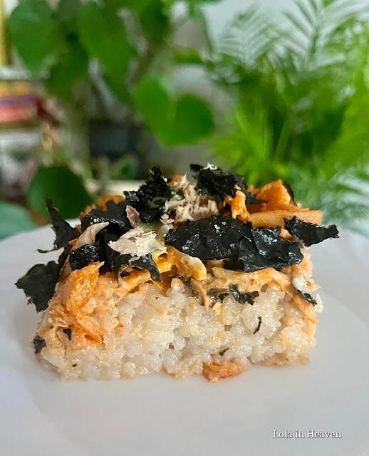 Zapiekanka w stylu sushi