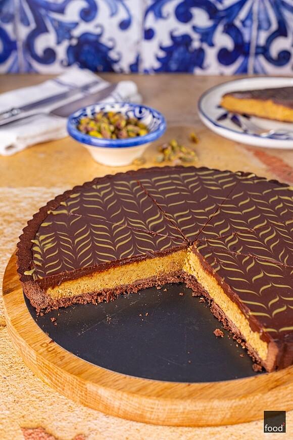 Tarta dubajska z czekoladą