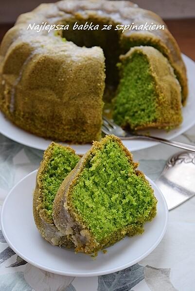 Babka ze szpinakiem