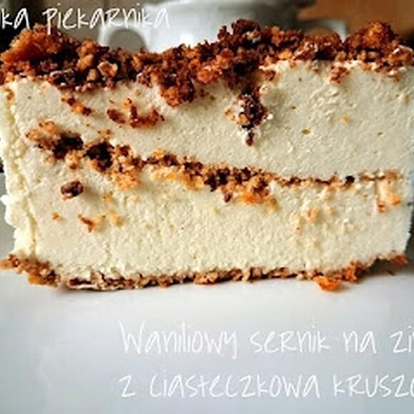 Sernik na zimno z serków waniliowych