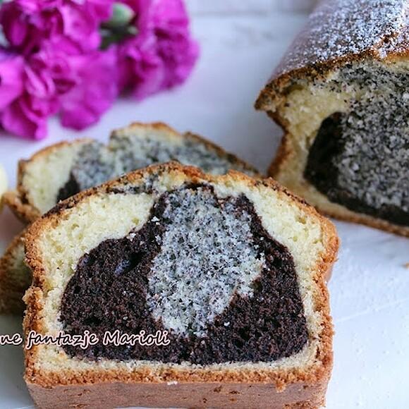 Babka maślana trójsmakowa